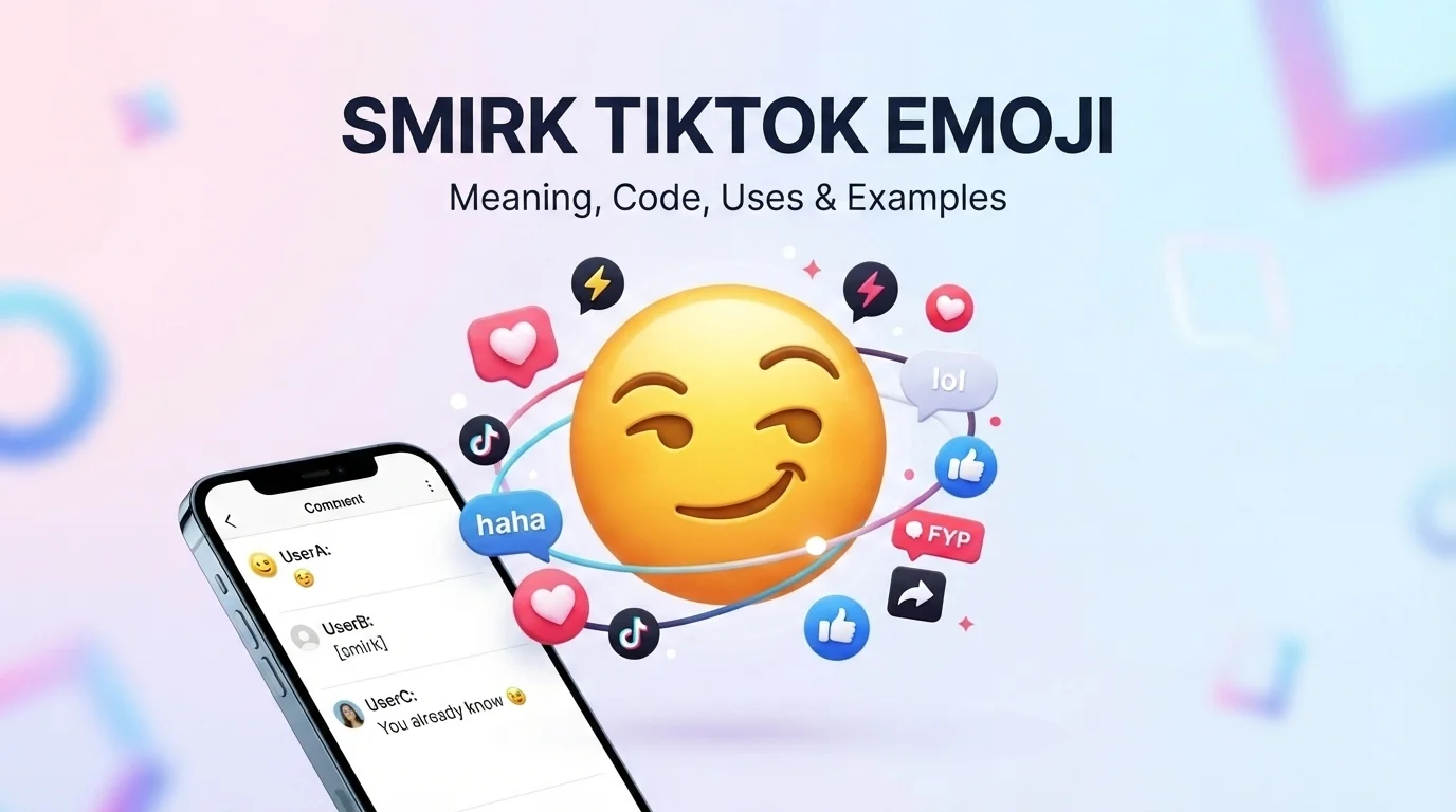 smirk tiktok emoji