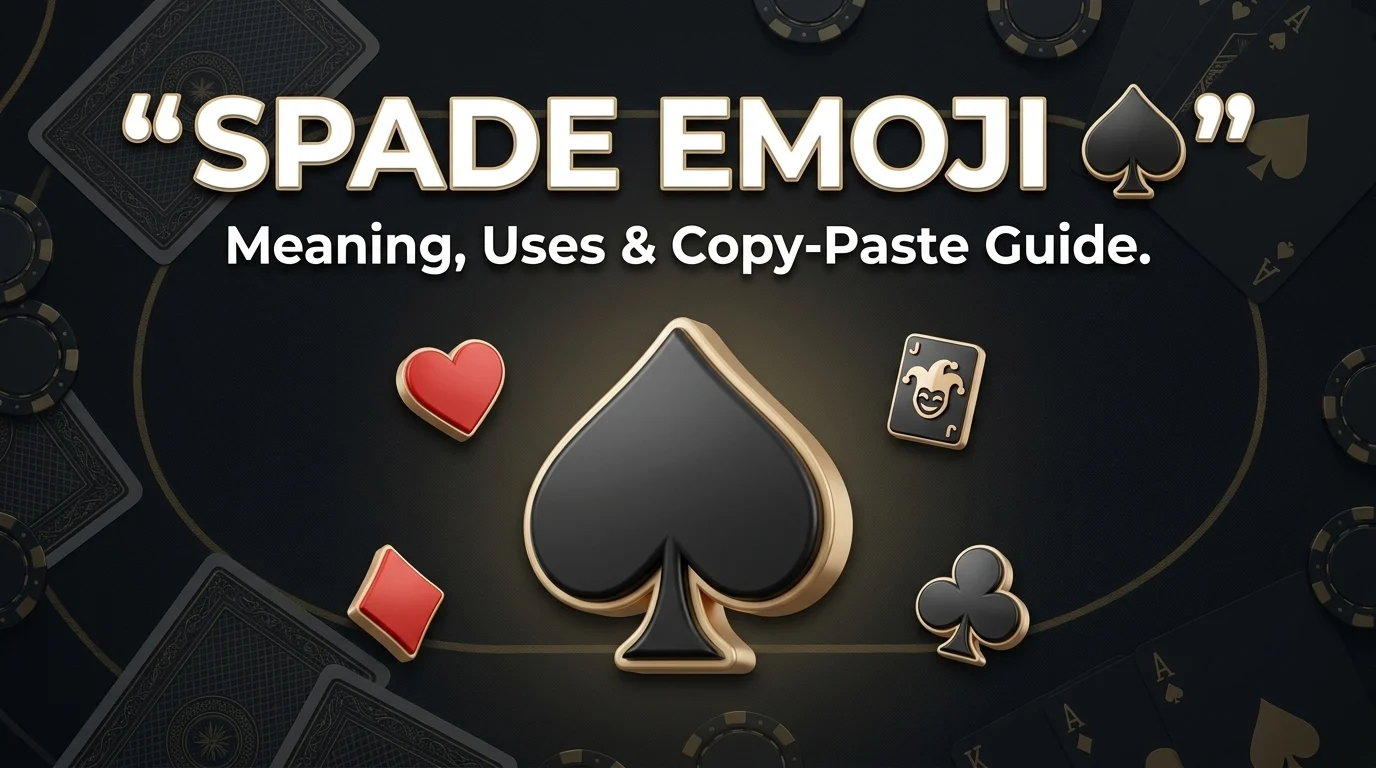 spade emoji