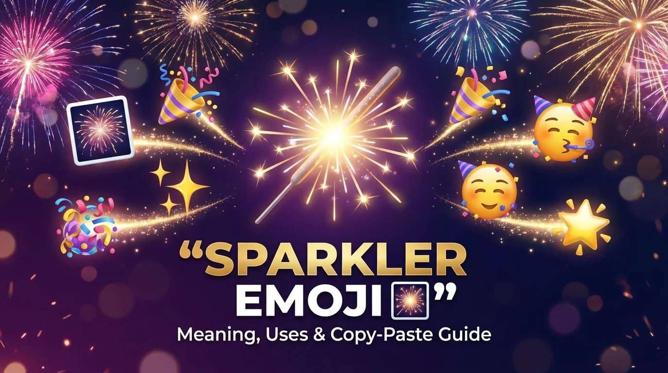 sparkler emoji