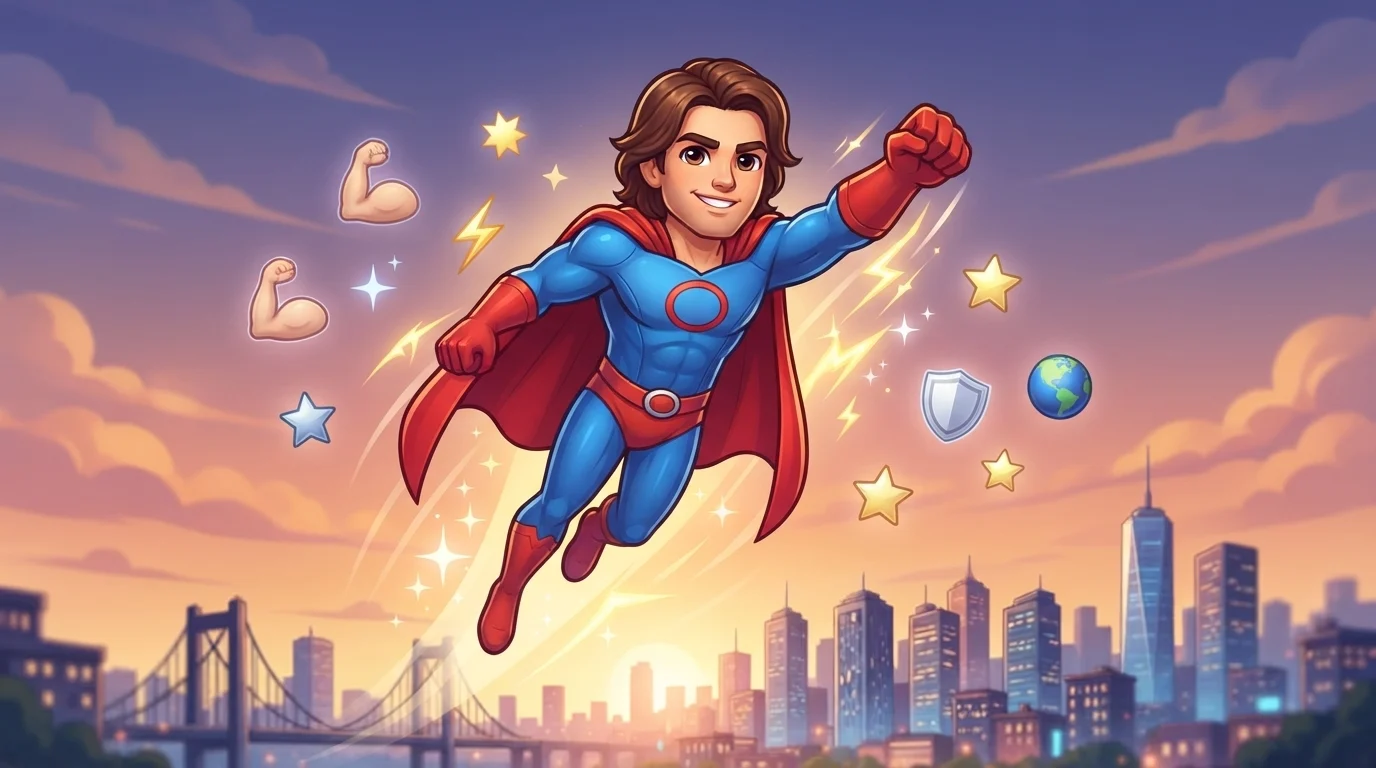 superman emoji