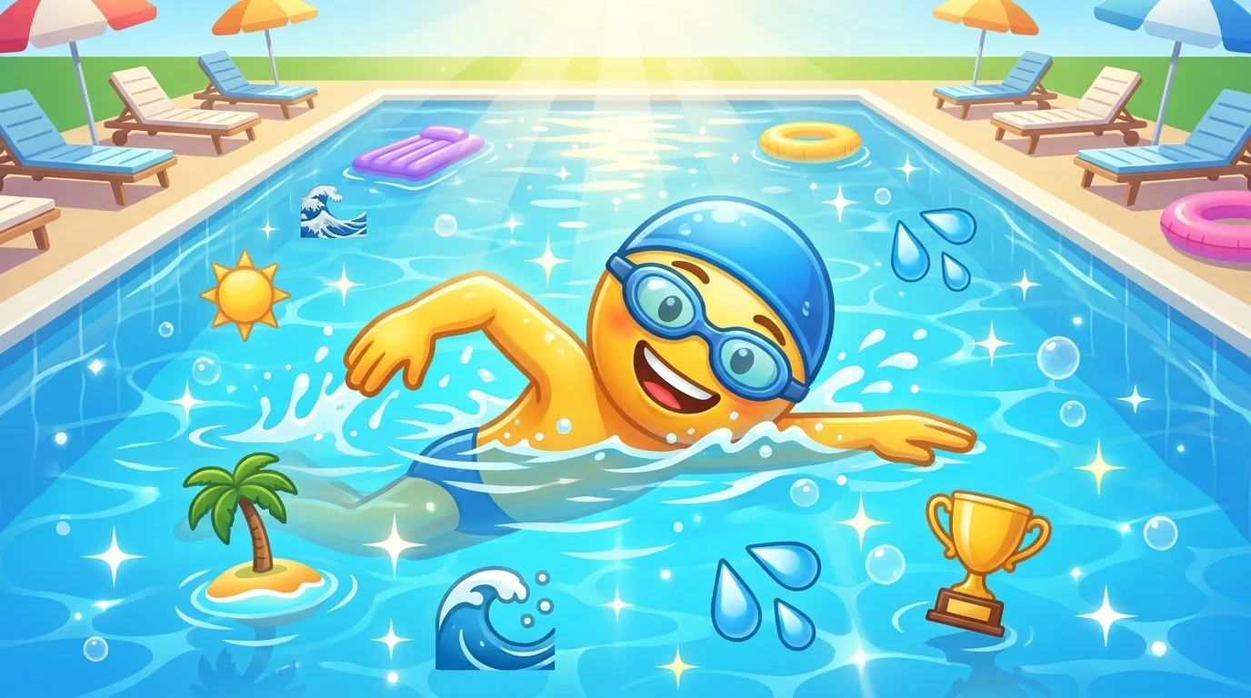 swimming emoji