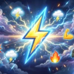 thunder emoji