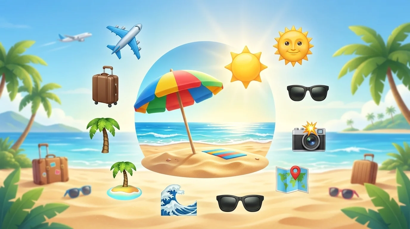 vacation emoji