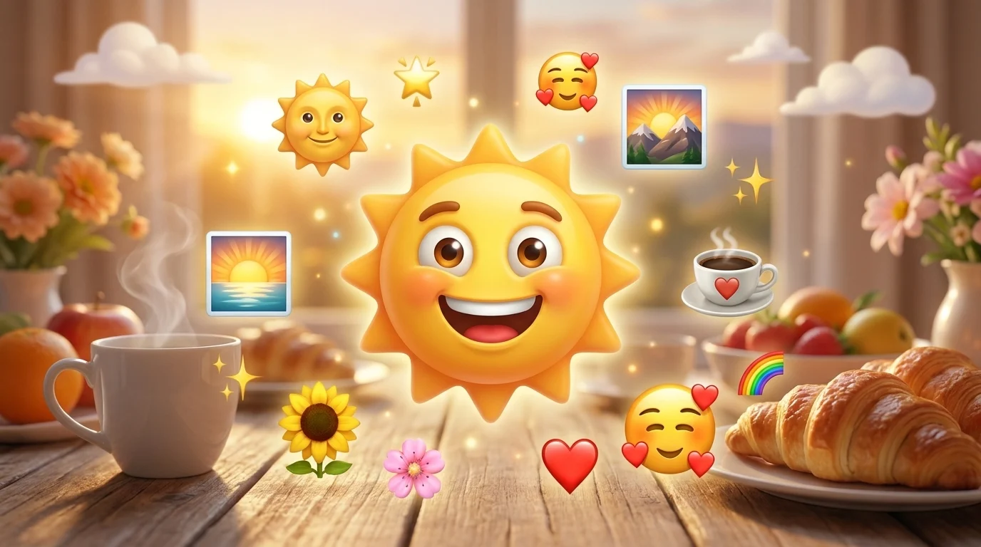good morning emojis